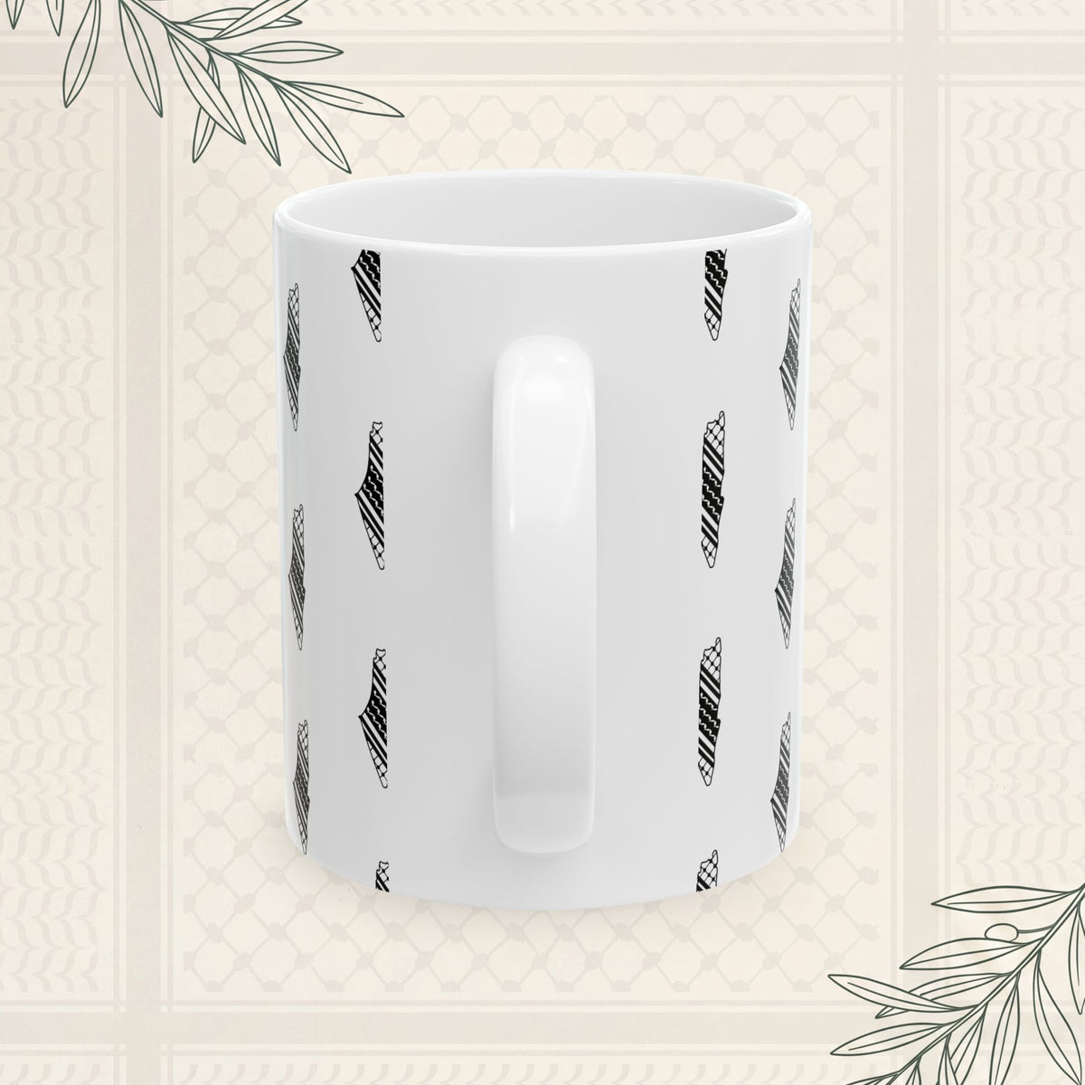 Kuffiya Palestine - Printed Cup