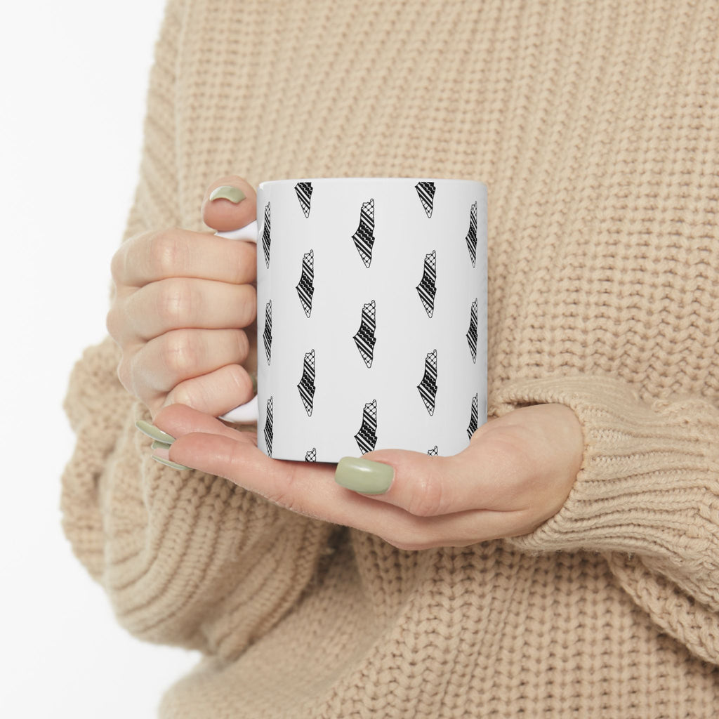 Kuffiya Palestine - Printed Cup
