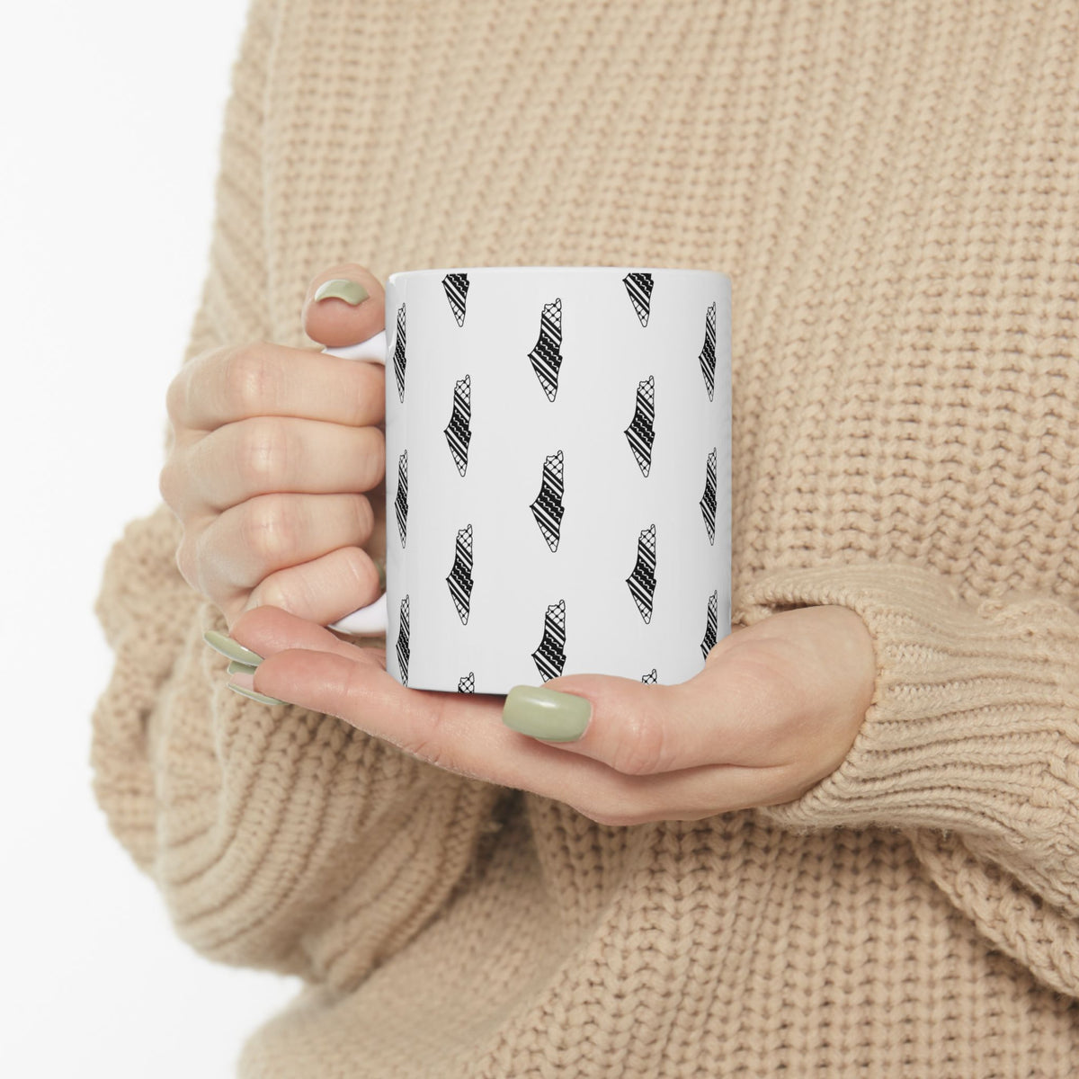 Kuffiya Palestine - Printed Cup