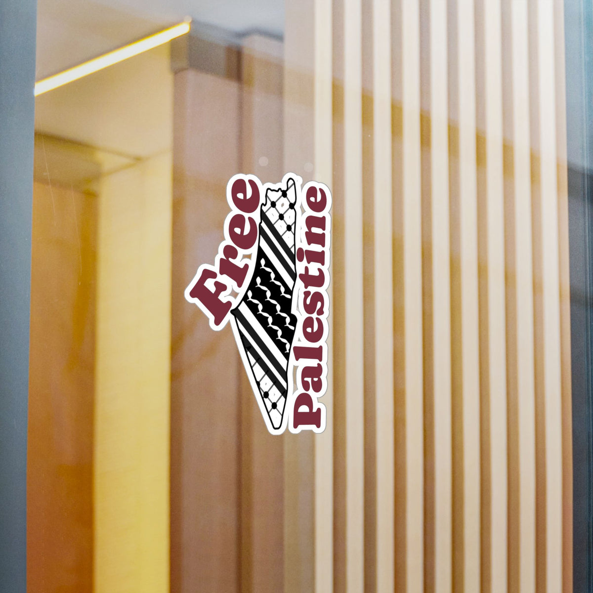 Free Palestine Sticker