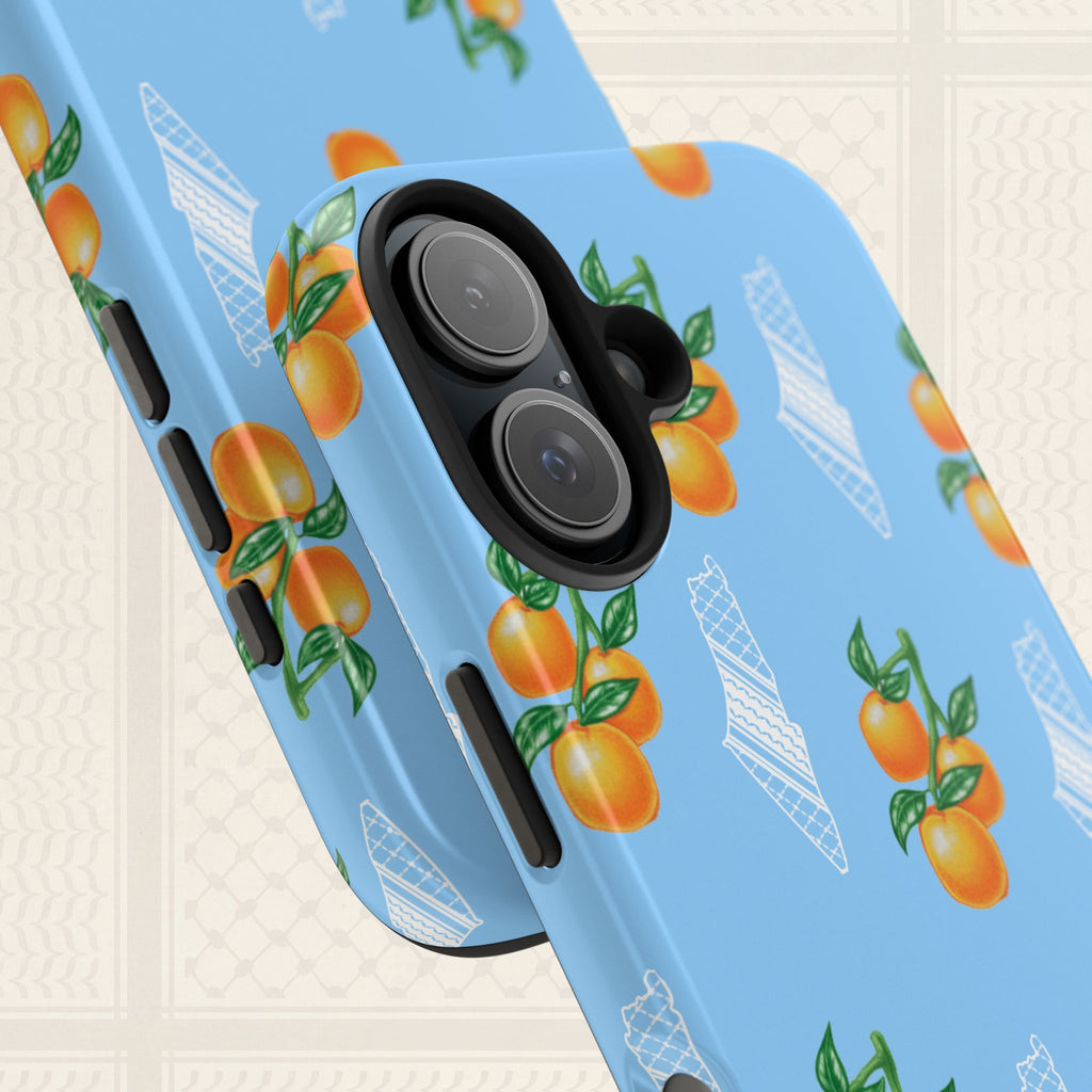 Jaffa Oranges Pattern- Printed Phone Case