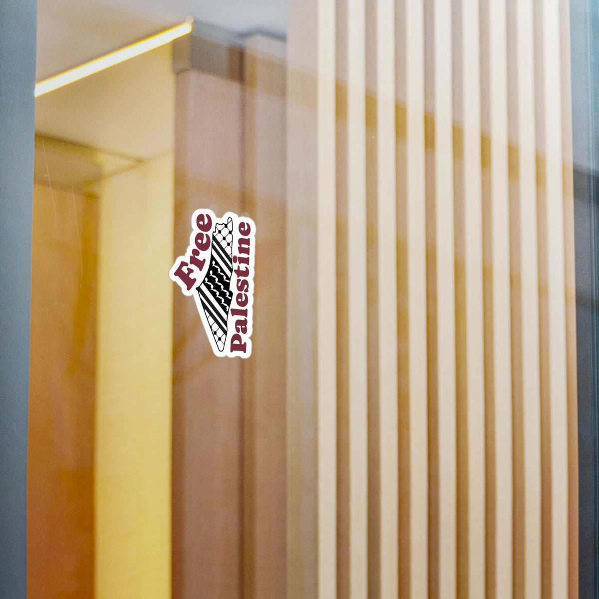 Free Palestine Sticker