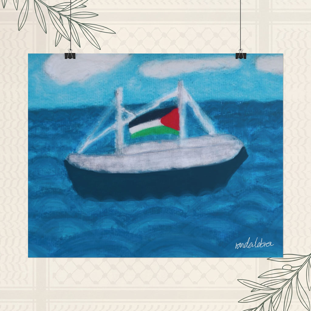 Flotilla Poster - Rolled Art Print