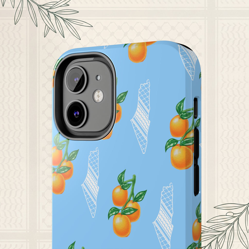 Jaffa Oranges Pattern- Printed Phone Case