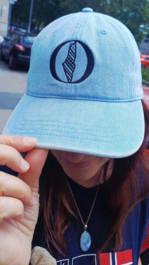 Eyes on Palestine Denim Cap