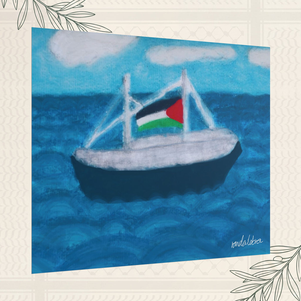 Flotilla Poster - Rolled Art Print