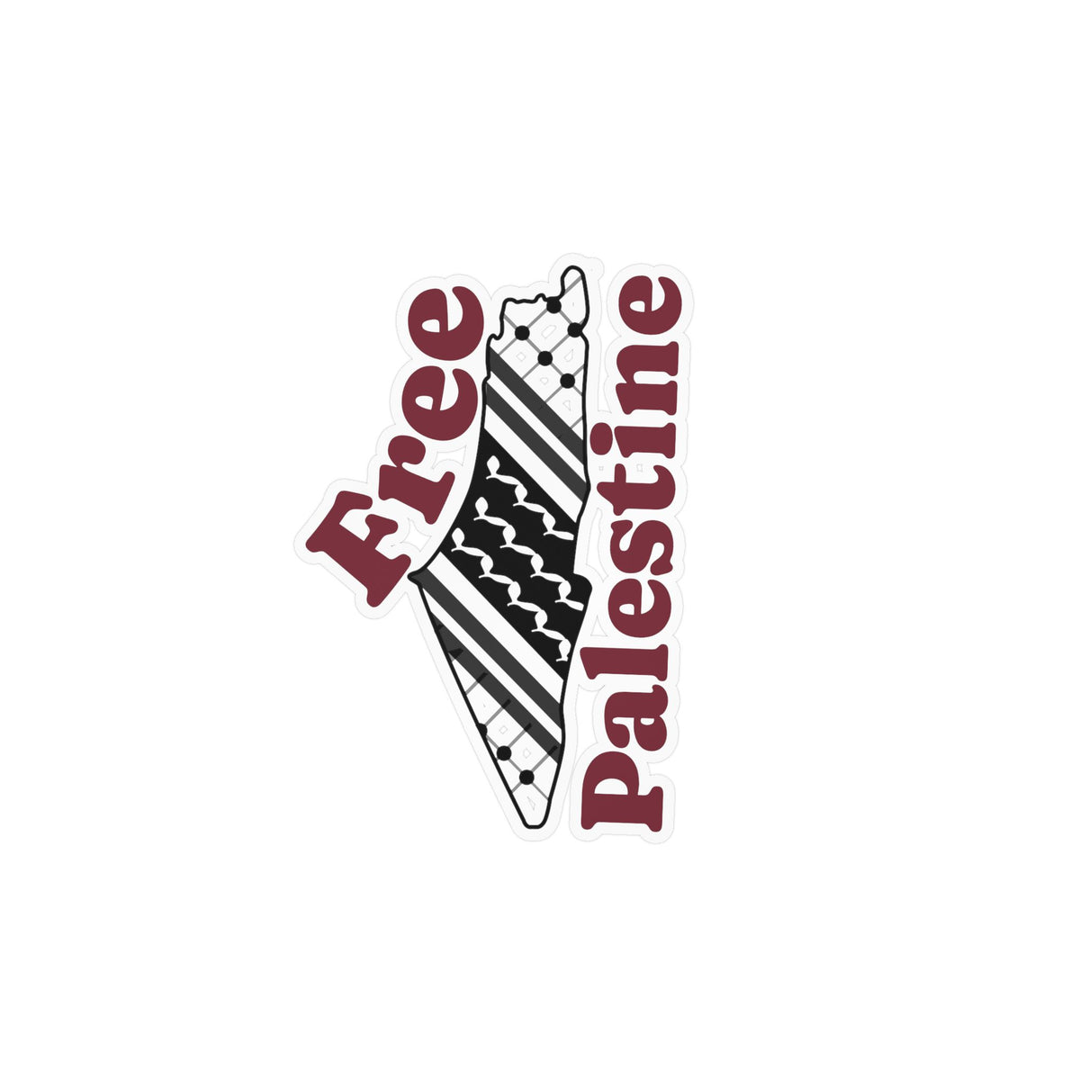 Free Palestine Sticker