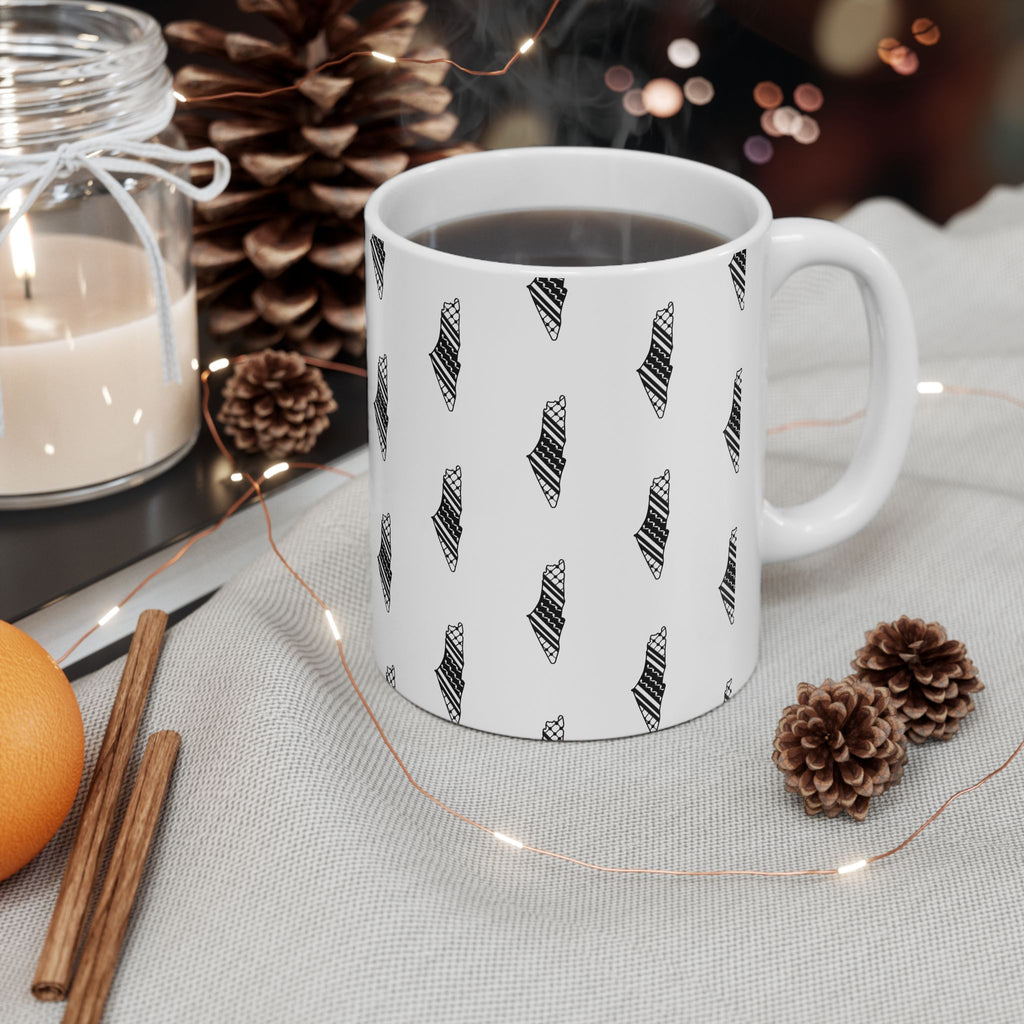 Kuffiya Palestine - Printed Cup