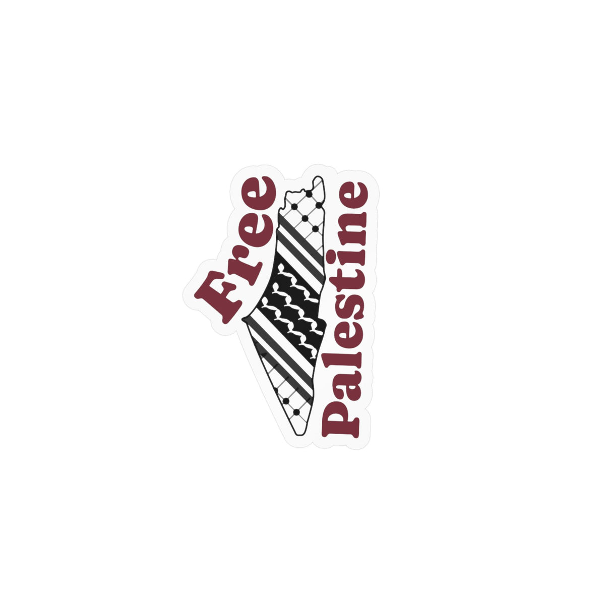 Free Palestine Sticker