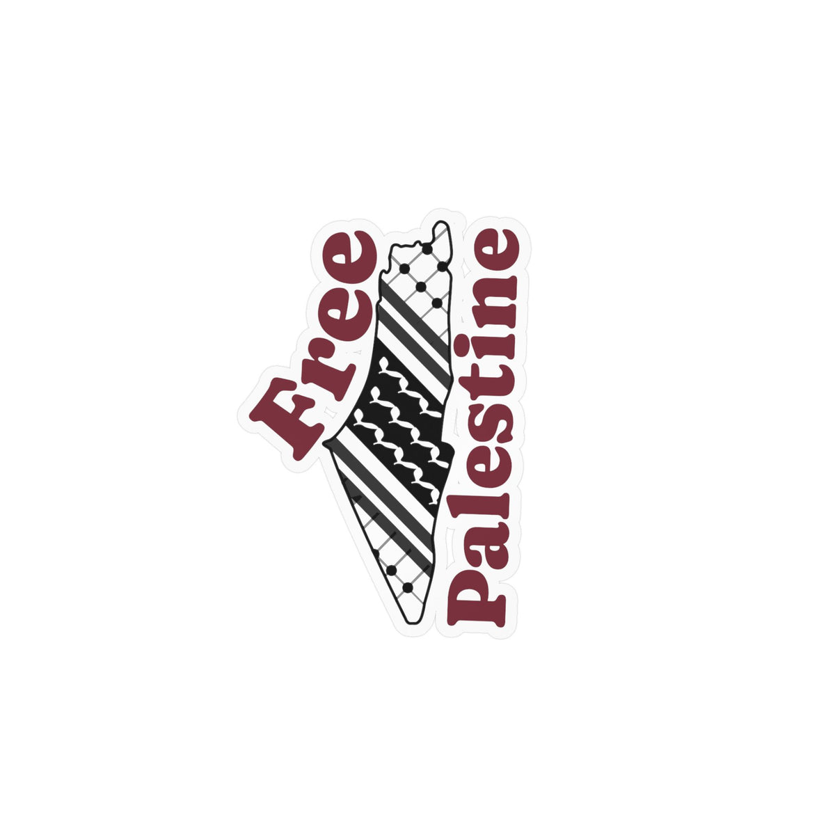 Free Palestine Sticker